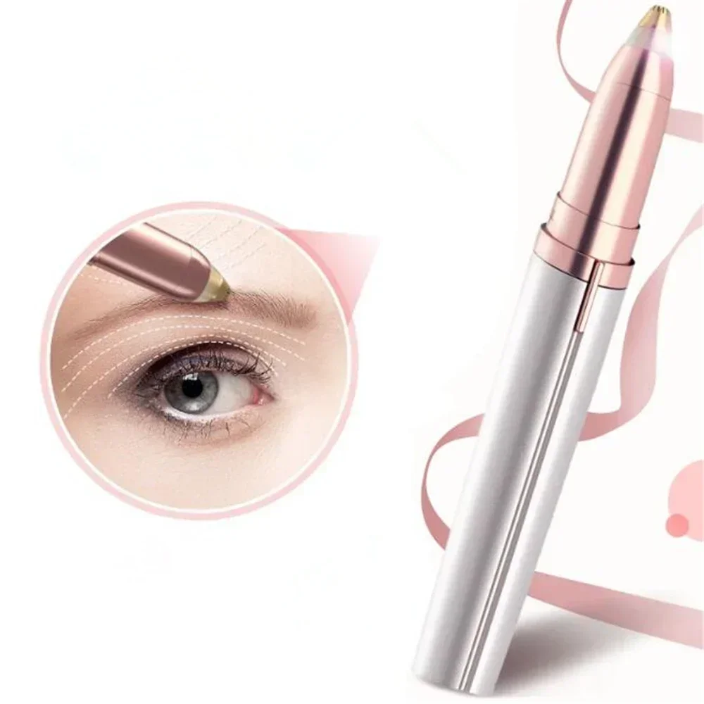 Tondeuse à sourcils électrique portable pour femmes, épilateur facial, outils de maquillage de beauté