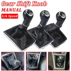 Car Styling For VAUXHALL OPEL ASTRA III H 1.6 2004-2010 Manual Gear Shifter Stick Knob Lever Leather Parking Hand Brake Boot