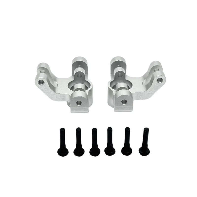 Piezas de repuesto de brazos oscilantes inferiores delanteros y traseros de mejora y modificación de Metal para coche de Control remoto de pie grande UD 1/16 GR M16