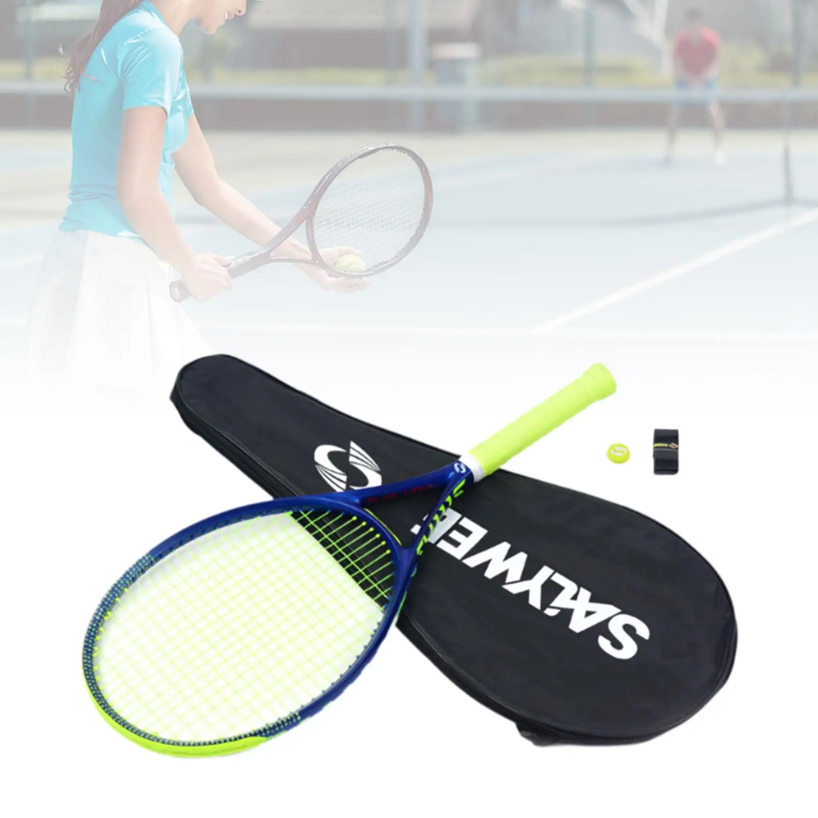 

Tennis Racquet Portable Practical Solo Tennis for Park Summer