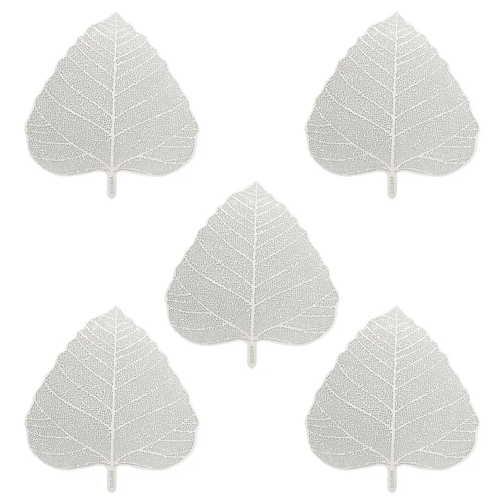 

5Pcs Leaf Shaped Tea Infuser Mesh Strainer Professional Teaware Accessory for Loose Leaf Tea Teaware Accessory