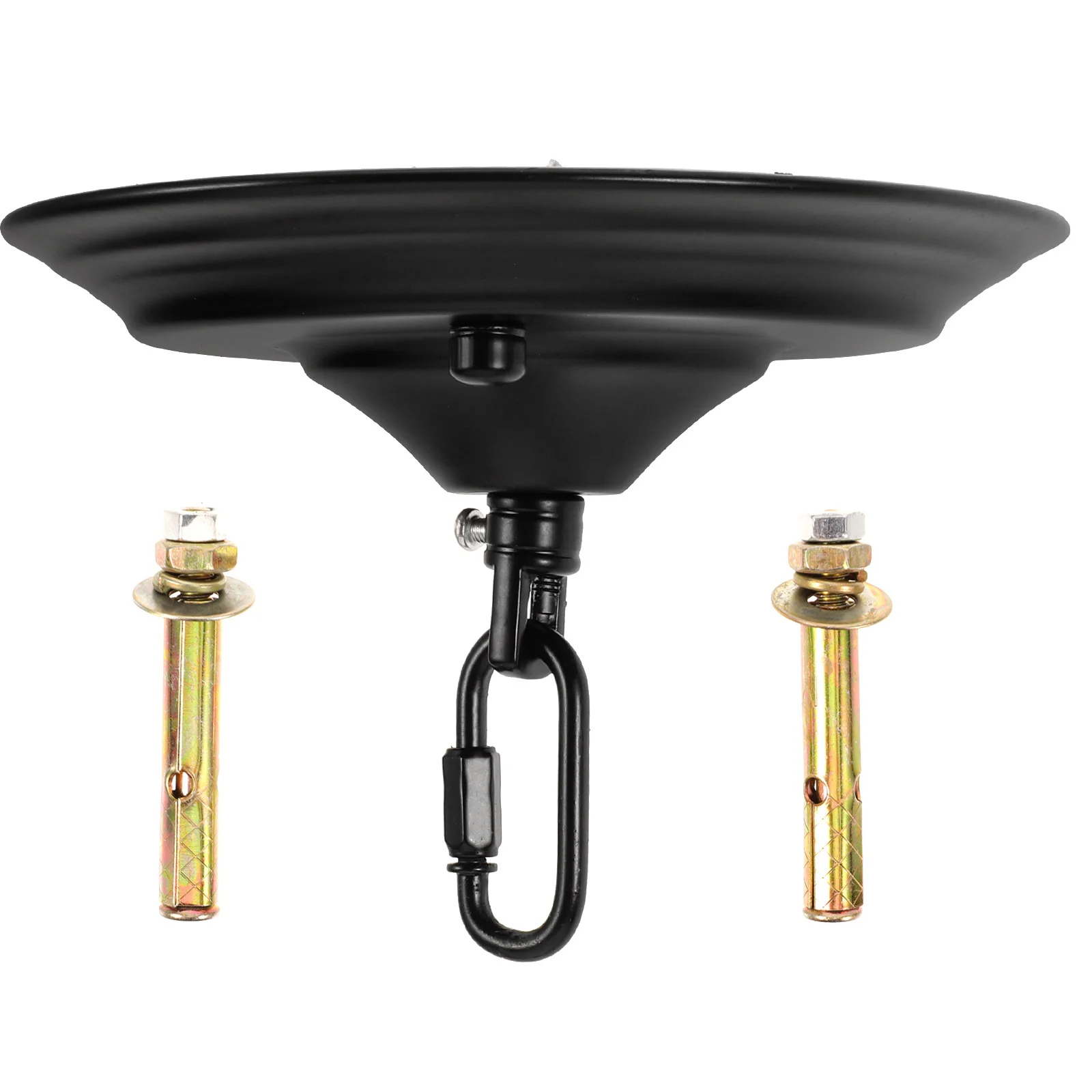 

1Set Ceiling Cover Plate Durable Metal Antirust Farmhouse Style Pendant Light Fixture Mounting Bracket 10kg Load Capacity