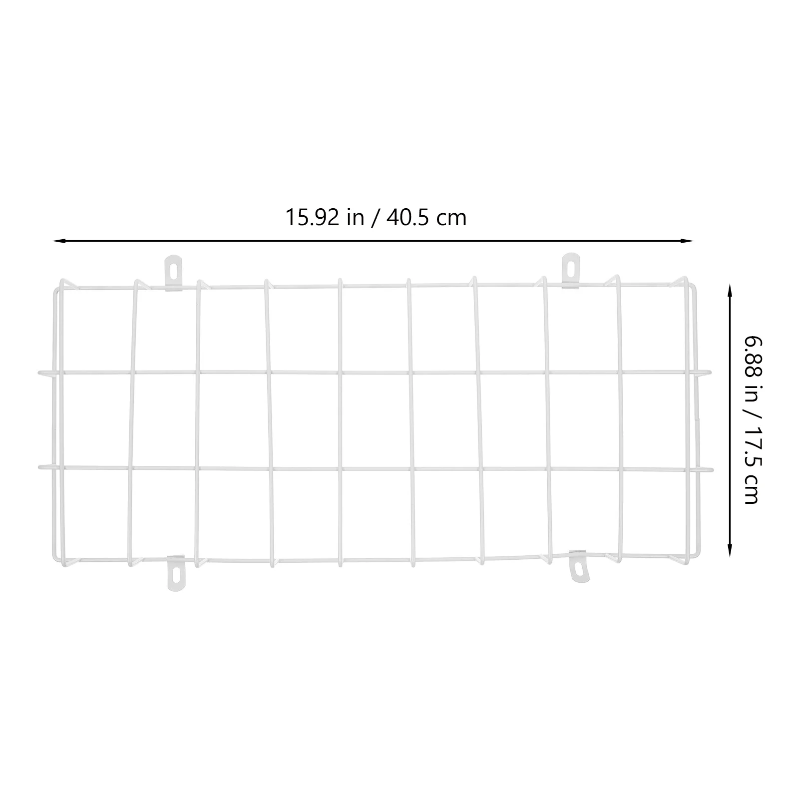 Eenvoudig te installeren Exit Sign Cage Guard Commerciële noodverlichtingbeschermer Minimalistisch ontwerp Exit Sign Cage Noodverlichting Guard