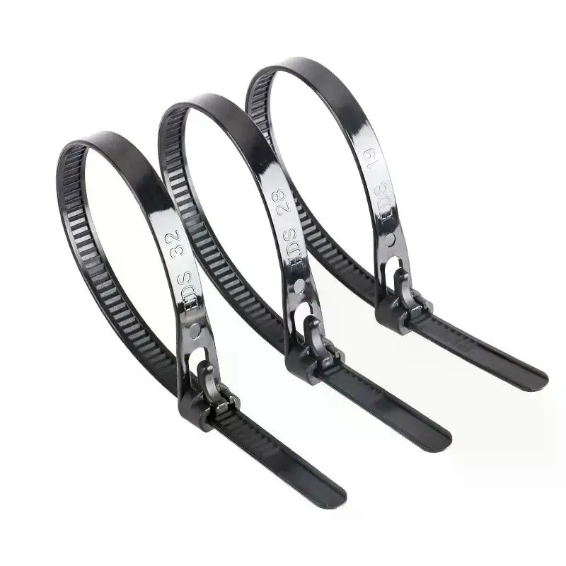 

100/300Pcs Durable Nylon Wire Fasteners Reusable Plastic Cable Zip Ties With Quick Release For Home Office And Outdoor Use