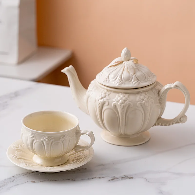 

Porcelain Tea Cup and English Afternoon Teacup High-Grade Coffee Ceramic