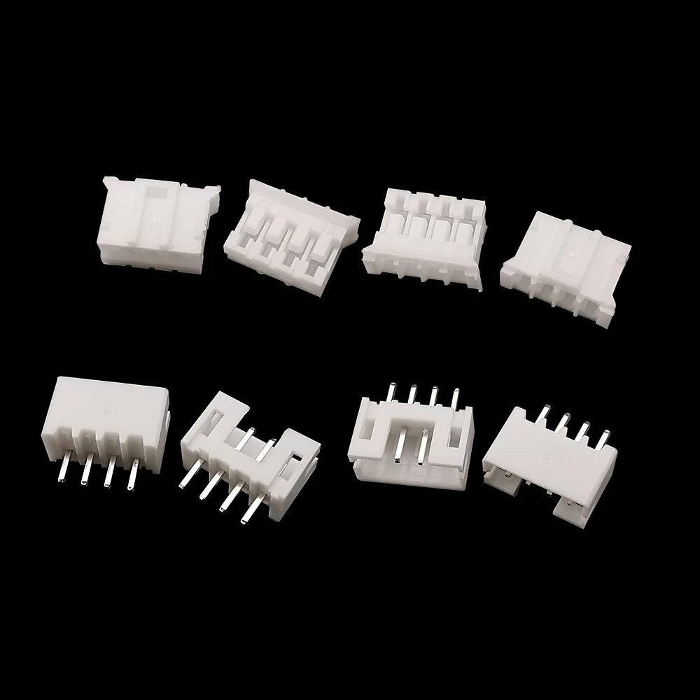 100Pcs JST PH 2.0 2P 3P 4P 5Pin Male Plug Female Socket Plastic Housing Pin Header Terminal Wire Connector PH2.0