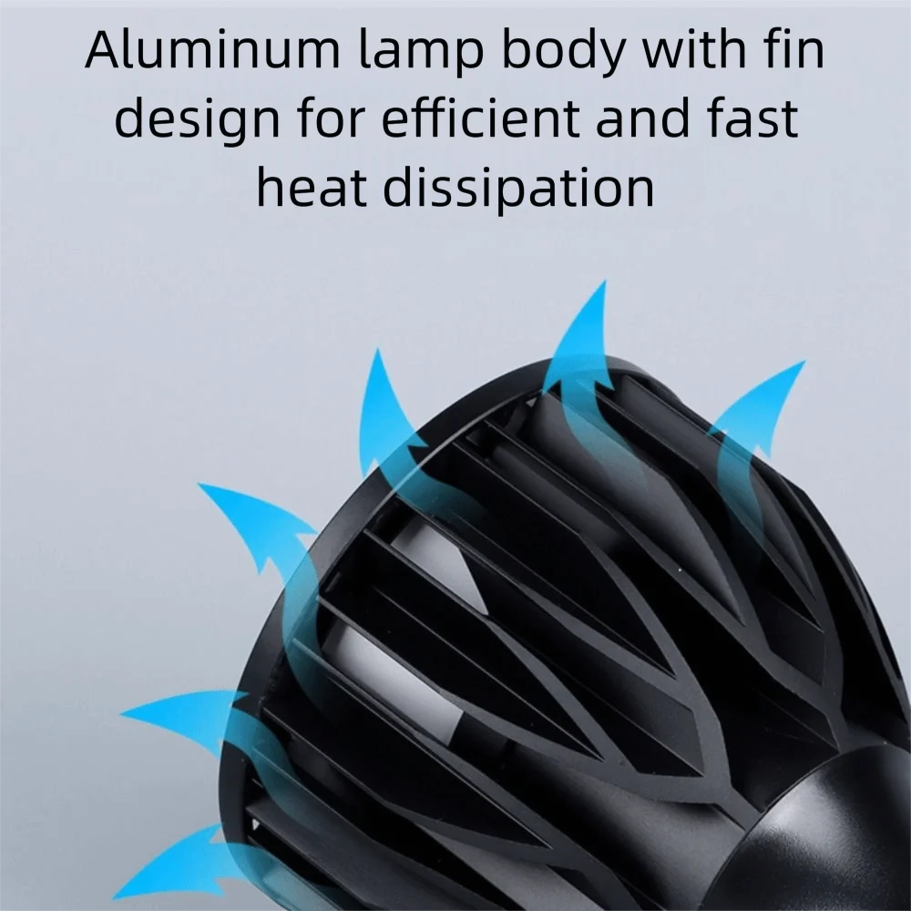 

18W Power Full Spectrum LED Grow Light Warm White Cold White Plant Growth Enhancer Super LED Black Body COB LED Spot Lamp