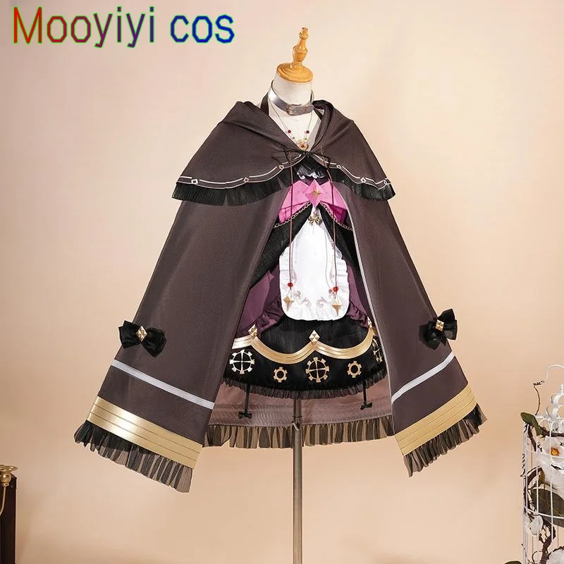 Nuevo disfraz de Mooyiyi cos Ace Taffy, disfraz de Halloween, Navidad, fiesta de juegos de rol, cómic, talla XS-XXL, falda con sombrero