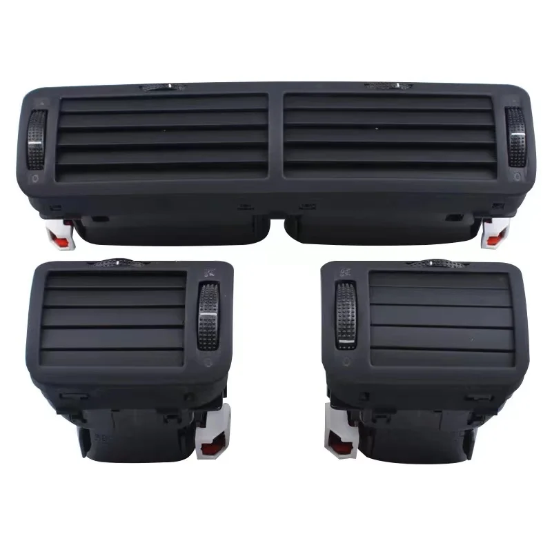 

Widanfolly Black Front Dashboard Air Vent Outlet A/C Heater For Passat B5 3B0819728 3B0819703 3B0819704