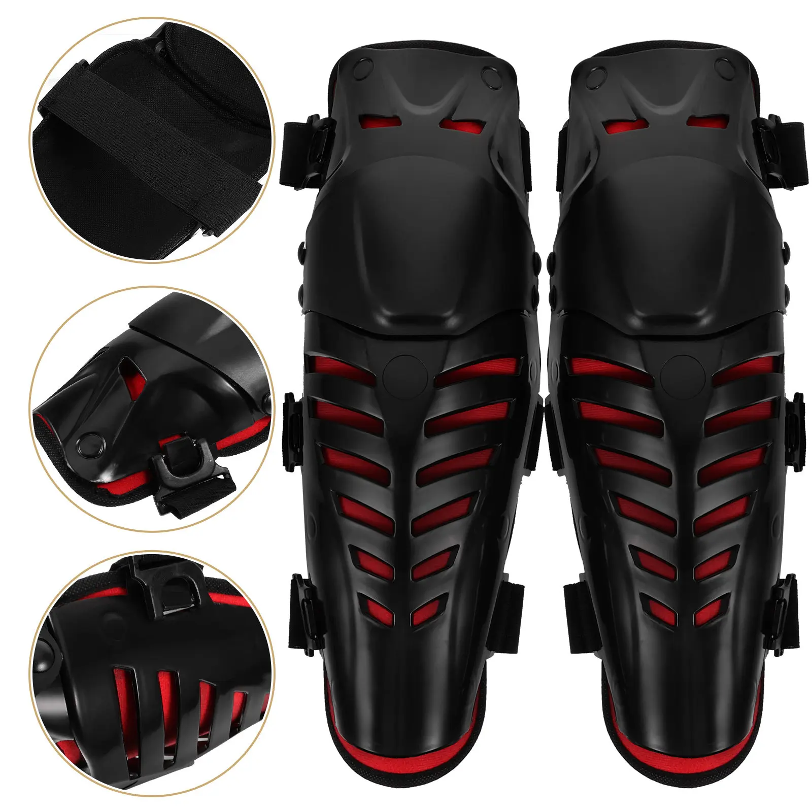 1 pair Knee Pads Sports Support Breathable Halloween Christmas New Year Sports Knee Pad Riding Knee Guard Heavy