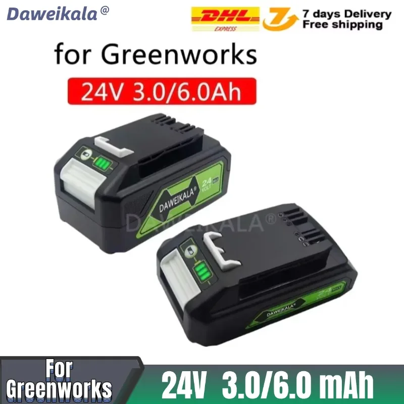 Daweikala Π΄Π»Ρ Greenworks 24 Π 6,0 ΠΡ Π»ΠΈΡΠΈΠ΅Π²Π°Ρ Π±Π°ΡΠ°ΡΠ΅Ρ Greenworks Π±Π°ΡΠ°ΡΠ΅Ρ Π΄Π»Ρ Greenworks 24 Π 48 Π ΠΈΠ½ΡΡΡΡΠΌΠ΅Π½ΡΡ MO24B410 MO48L4211 HT24B210 2 Daweikala Π΄Π»Ρ Greenworks 24 Π 6,0 ΠΡ Π»ΠΈΡΠΈΠ΅Π²Π°Ρ Π±Π°ΡΠ°ΡΠ΅Ρ Greenworks Π±Π°ΡΠ°ΡΠ΅Ρ Π΄Π»Ρ Greenworks 24 Π 48 Π ΠΈΠ½ΡΡΡΡΠΌΠ΅Π½ΡΡ MO24B410 MO48L4211 HT24B210 2