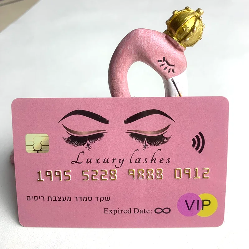 

200pcs Loyalty Cards Printing Customized Your Logo Credit VIP Visit Business Membership Gift Gold Embossed Numbers in Sequence