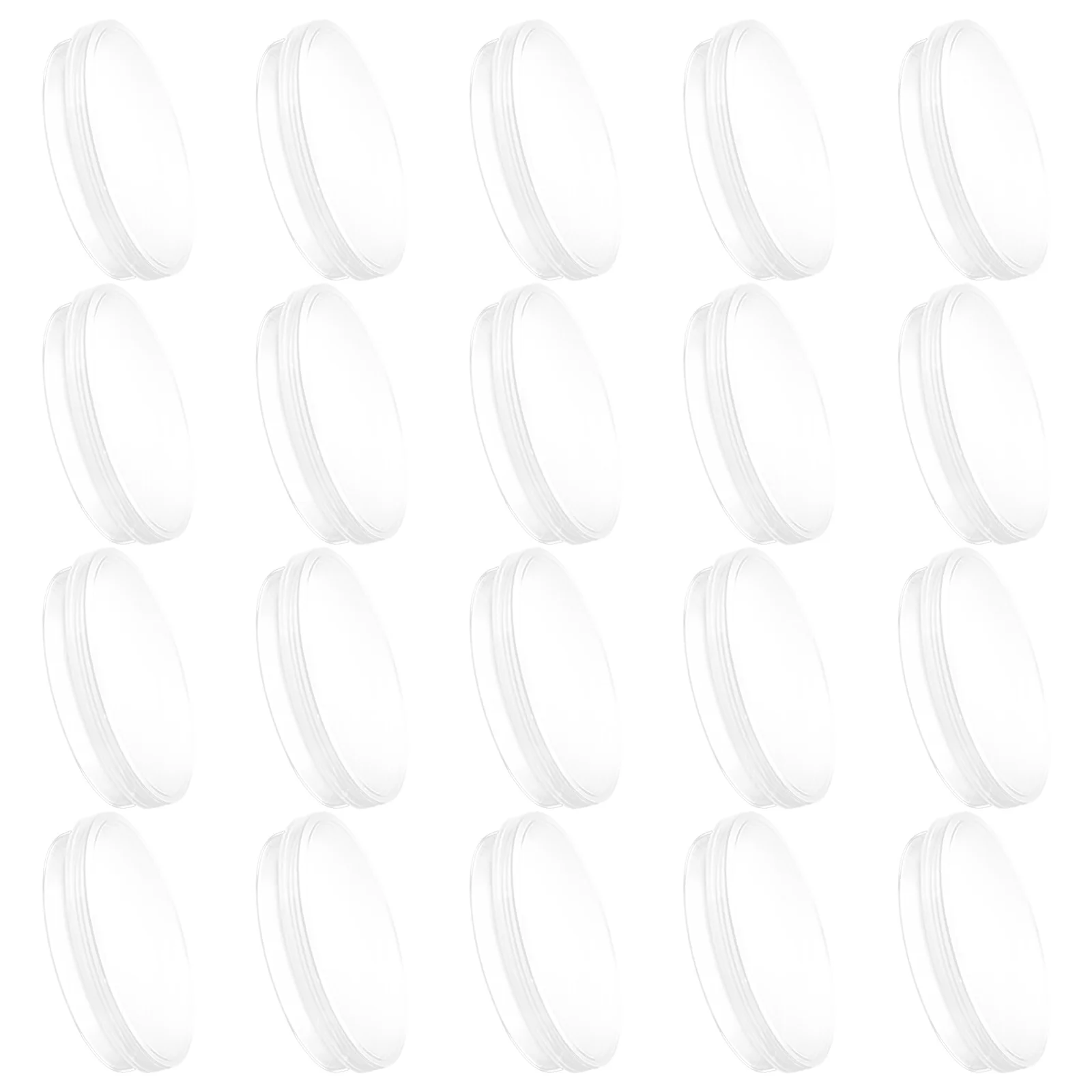 

20Pcs Petri Dish with Lids 70Mm Clear Plastic Culture Dishes for Science Experiment Reusable Lab Study Tools for Students