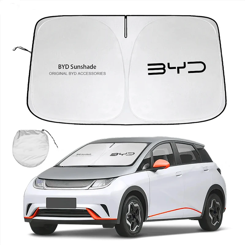 

Солнцезащитный козырек на лобовое стекло автомобиля для BYD Dolphin 2022-2024, отражатель, солнцезащитный козырек, защита салона автомобиля, аксессуары для дельфинов