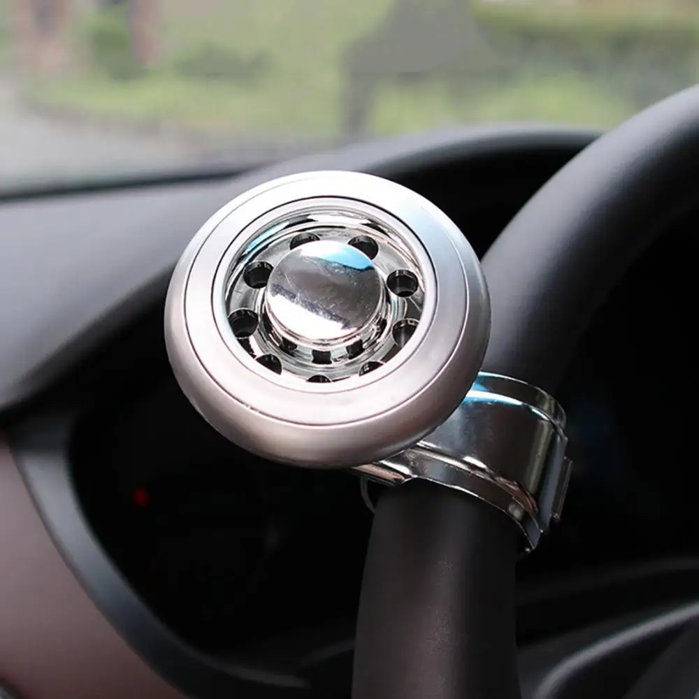 Turning Steering Wheel Booster Spinner Knob Power Handle Ball Auto Booster Ball Steering Wheel Truck Handle Knob Hand Control