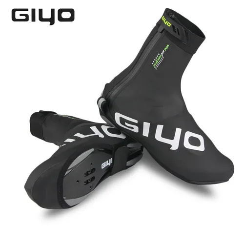 Imagen 2 del producto GIYO-cubiertas para zapatos de ciclismo para hombre y mujer, cubrezapatos impermeables para bicicleta de montaña y carretera, invierno