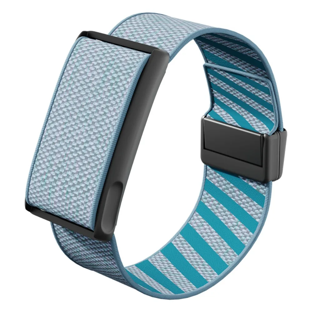 Nylon Loop Sport Band Elastic Breathable Fitness Tracker Strap Adjustable Soft Replacement Wristband for Amazfit Helio Strap