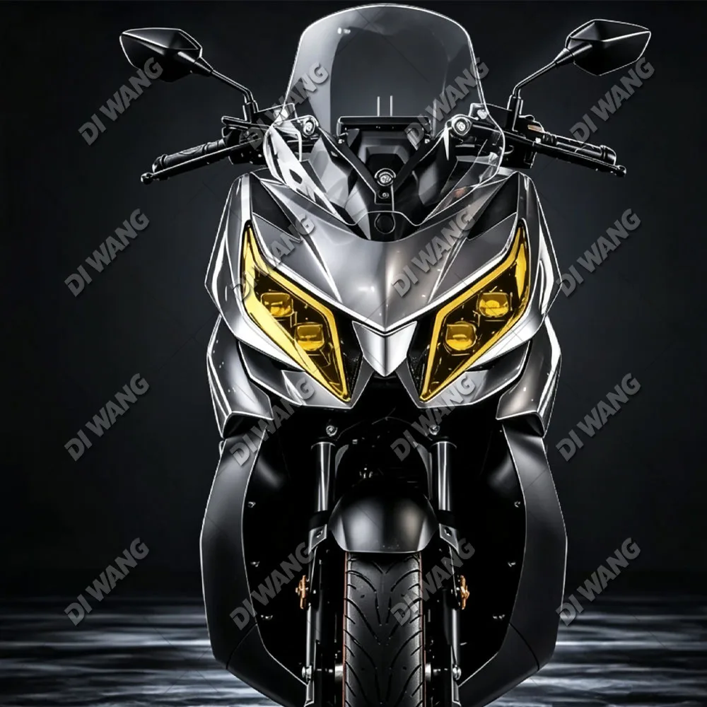 FOR Zontes 175V Headlight Protective Sticker Motorcycle Modified Head Lamp Cover Color Change Shell Decoration Accessories