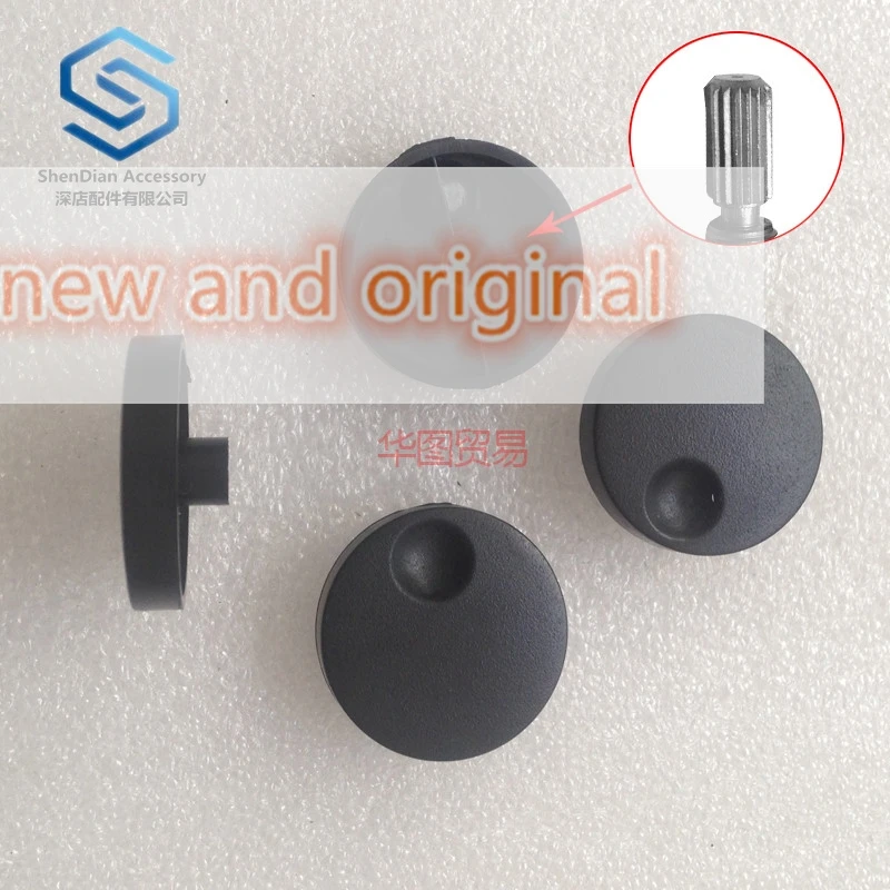 3pcs 100% new High grade potentiometer encoder band switch plastic knob cap emitting audio volume sound adjustment 148 rotating