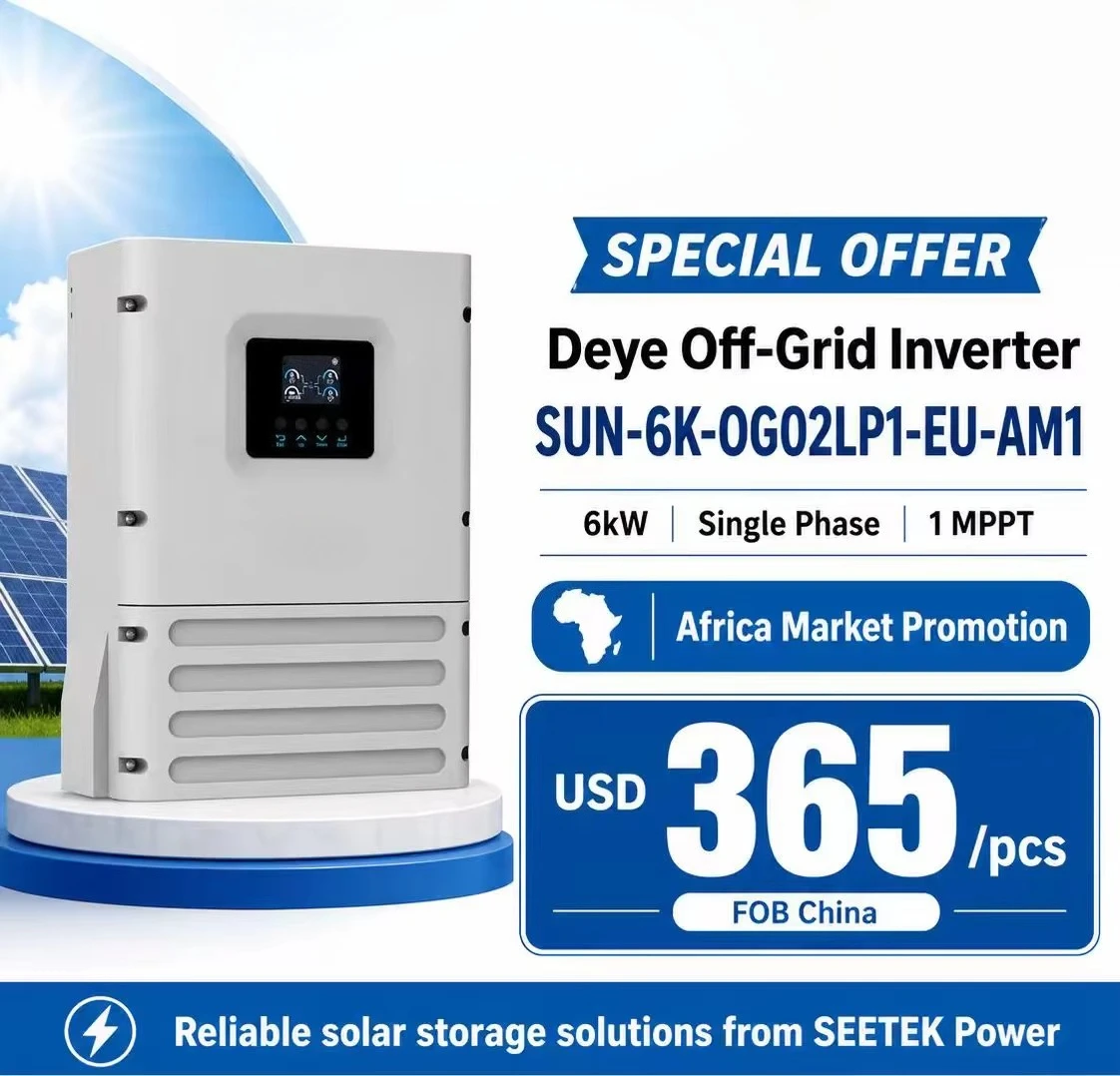 Wholesaler Price SUN-6K-OG02LP1-EU-AM1 LP Single Phase 6kw off Grid Hybrid Inverter with 16 Pcs Max in Parallel