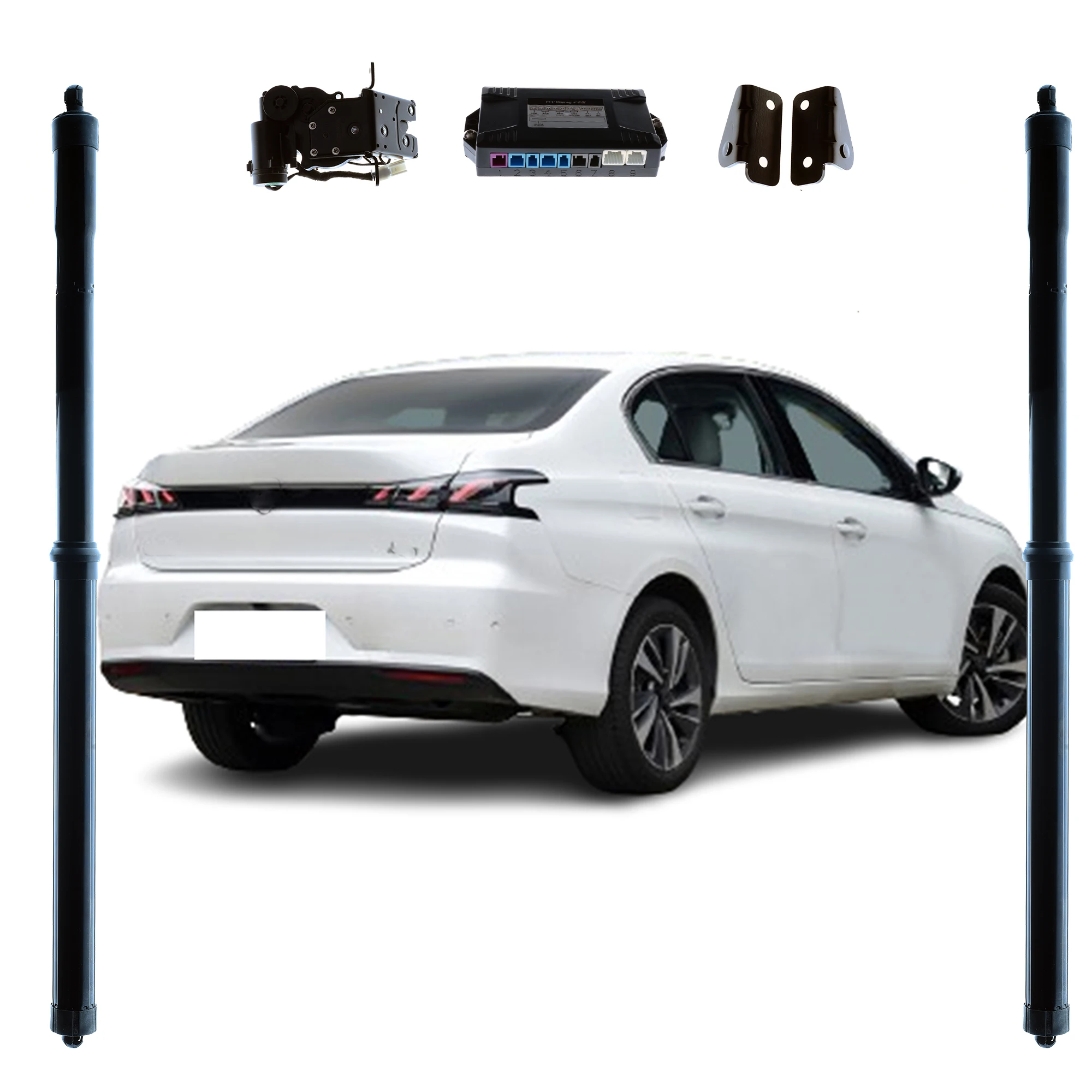 

For PEUGEOT 408 2022+ Power Electric Tailgate Automatic Control Trunk Drive Car Lift Electric Motor Trunk With Remote Control