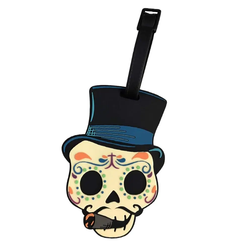 

Бирка для багажа с дизайном в стиле Дня мёртвых/Día de Muertos