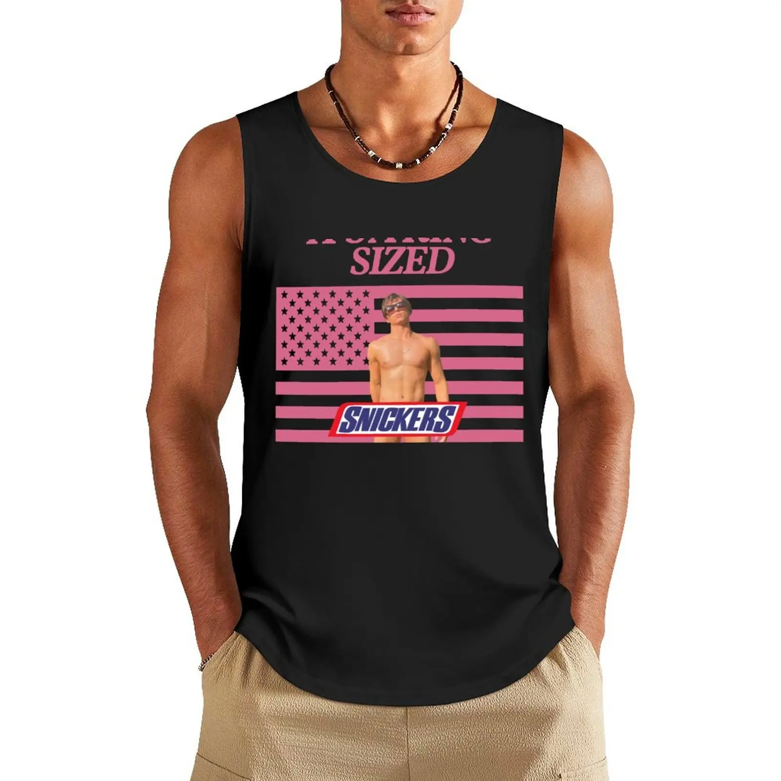

Nicholas Chavez Funny Tank Top Short sleeve summer