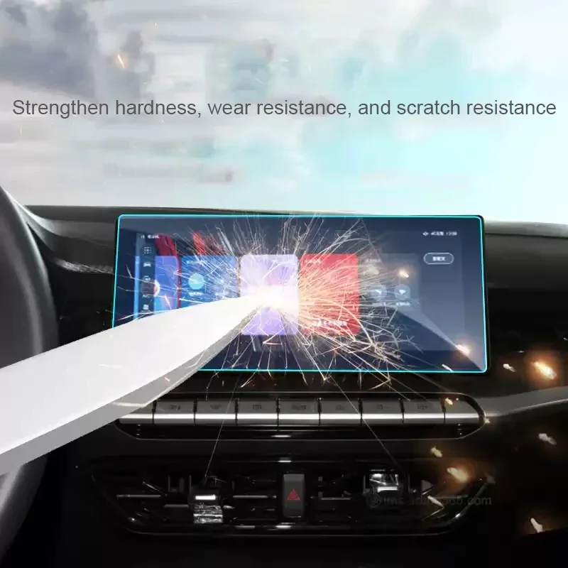 سيارة لتحديد المواقع والملاحة شاشة حماية فيلم المقسى ل MG5 GT ES EP 2023-الحاضر لوحة القيادة عرض ملصق من البولي يوريثان اكسسوارات السيارات