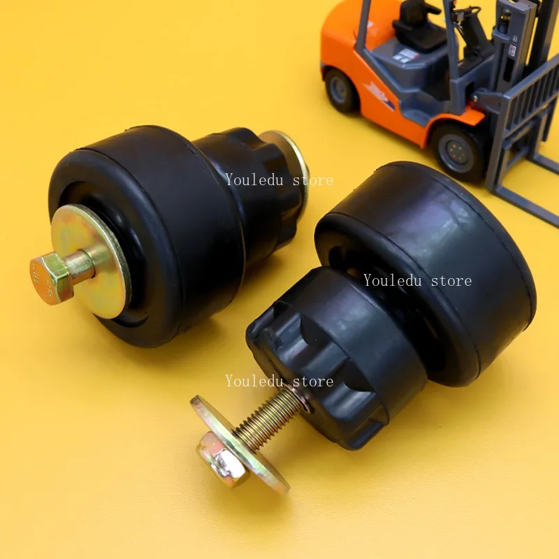 Suitable for forklift engine foot pad bracket shock absorber pad New Chai 490 Hangcha Long Gonghe forklift accessories 3T