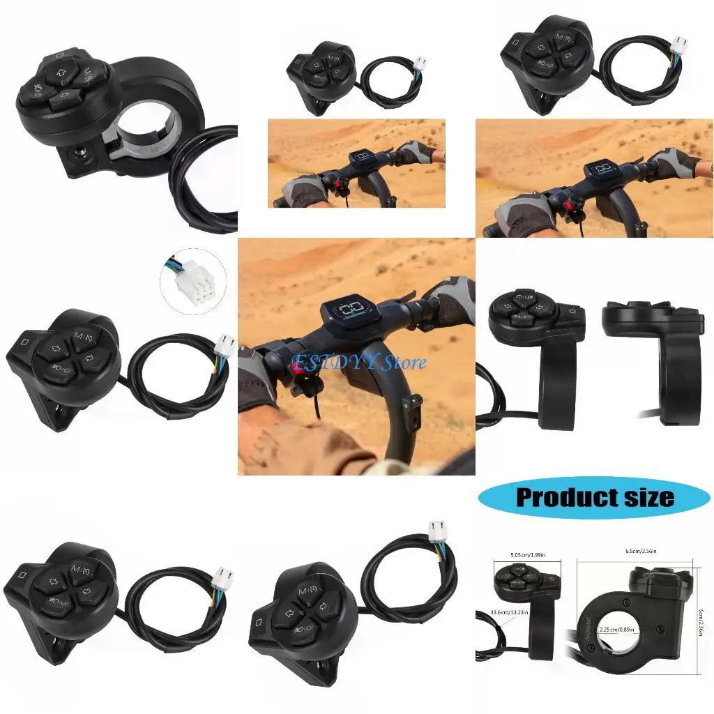 

G6DE Electric Scooter Turn Switches Headlight Button for ZT3/G3/F3 Scooter