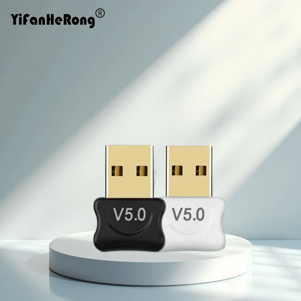USB Wireless BT5.0 Adapter Bluetooth-Compatible 5.0 Receiver Dongle High Speed Transmitter Wireless USB Adapter For Laptop PC
