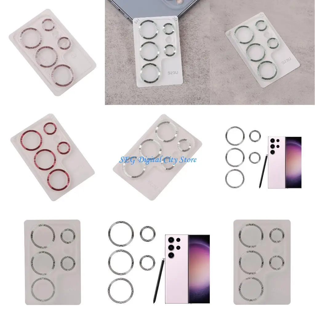 U75B Camera Protective Cover Tempered Glass Ultra-Thin 3D Camera Lens Protector