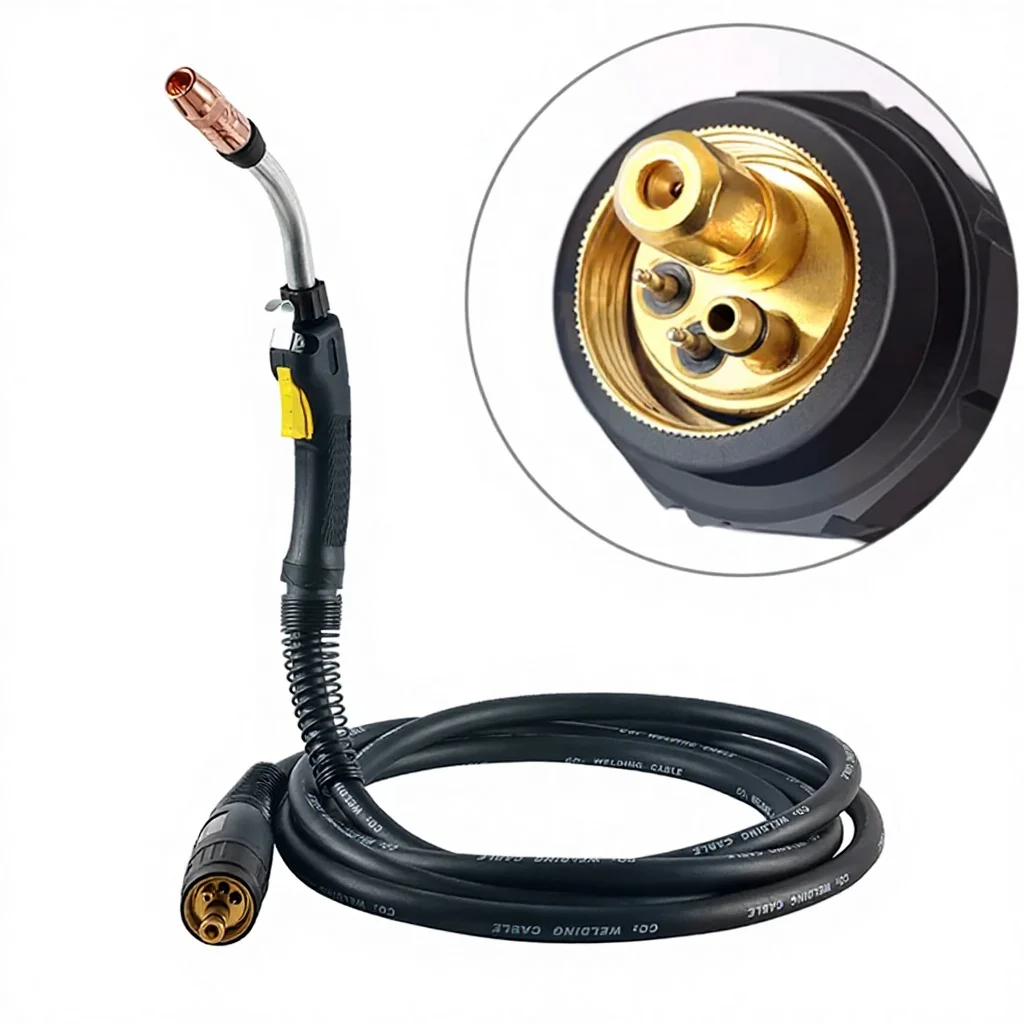 Q30 BND 300A Mig Gun Welding Torch with Euro Connector 10ft 12ft 15ft