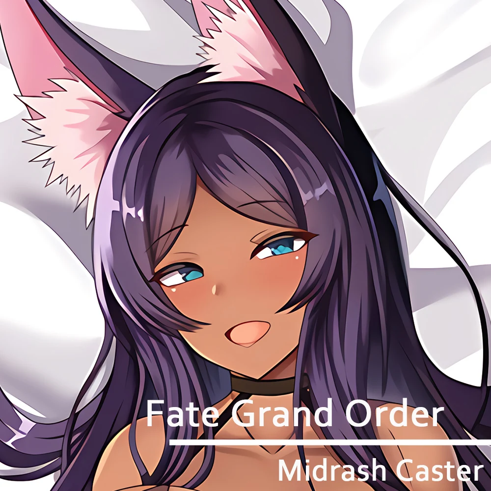 

Двусторонняя наволочка Dakimakura Anime Midrash Caster Fate Grand Order FGO