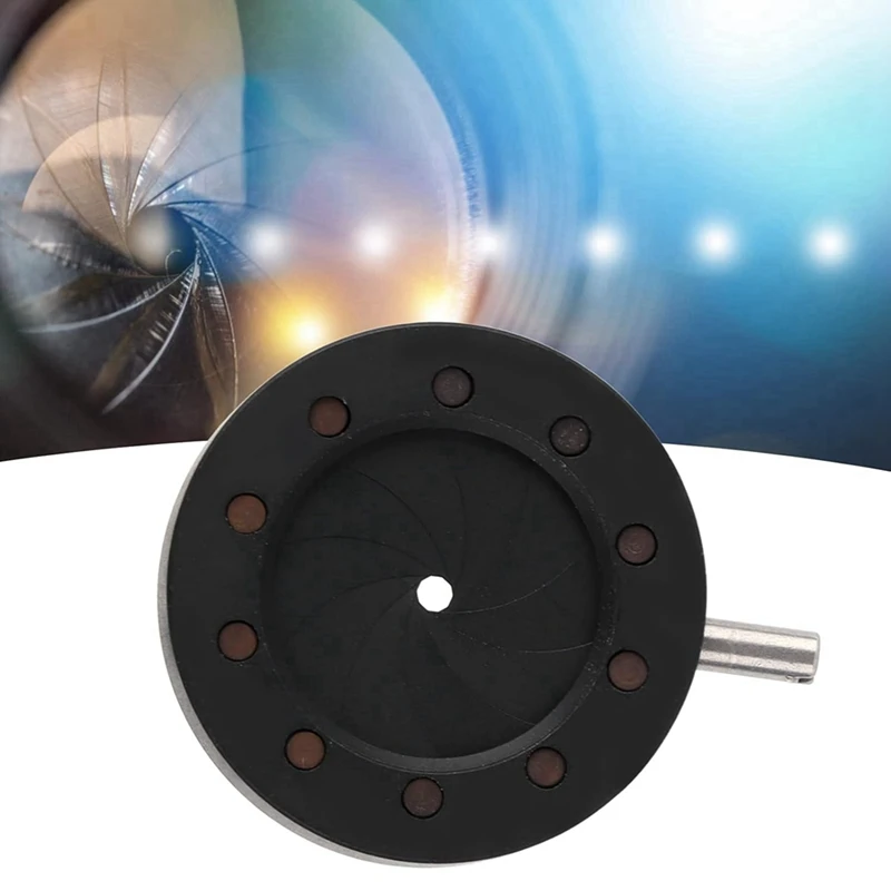 Adjustable Iris Diaphragm Mechanical Aperture Lens For Digital Cameram4 SK12, 1-12Mm Diameter