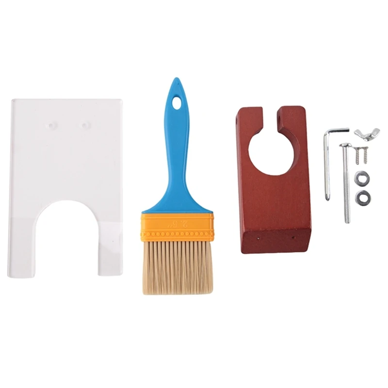 A81M New Shearing Guide For Carpet Trimmer With Brush Rug Tufting Holder Base To Keep Your Rug Surfacefor Carpet Trimmer