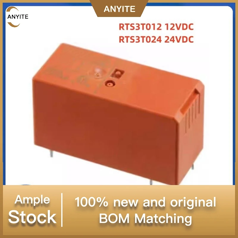 

10 шт./лот, НОВЫЕ RTS3T012 12VDC RTS3T024 24VDC, 6 контактов, 16А