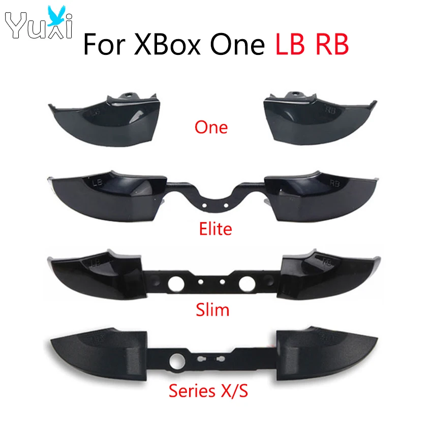 

YuXi For Xbox One X S Elite Controller Replacement RB LB Bumper Trigger Buttons For Xbox Series X/S Gamepad Game Accessories