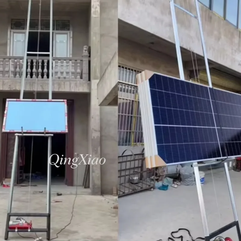 Portable Aerial Work Platform Heavy Duty Steel Cargo Lift Suitable For Goods Lifting High Altitude Work And Logistics Operations