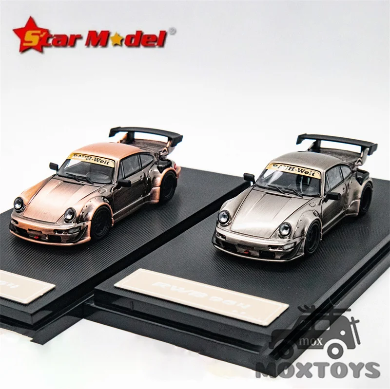 

Звездная модель 1:64 Rauh-рант RWB964 GT НЕОБРАБОТАННАЯ модель автомобиля