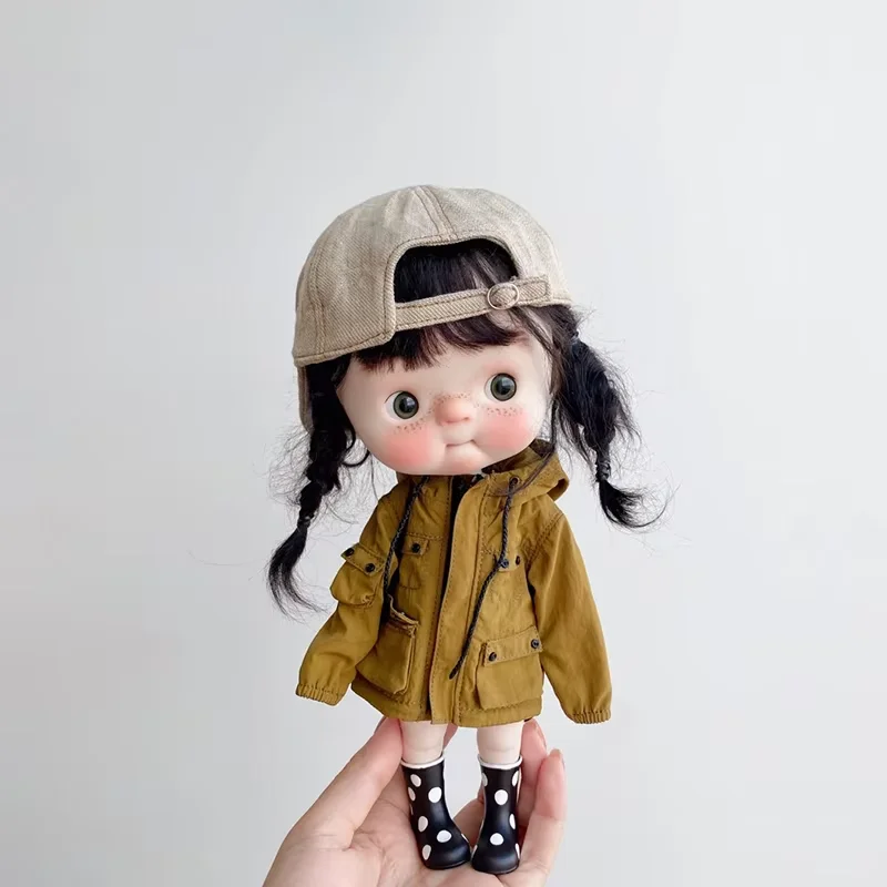 ตุ๊กตา BJD ใหม่ 1/12 น่ารัก คิวเบบี้ 12 ซม. ตุ๊กตาเด็กผู้หญิง แต่งหน้า ของเล่นเรซิ่นคุณภาพสูง ของขวัญวันเกิด ตุ๊กตา ลดราคา