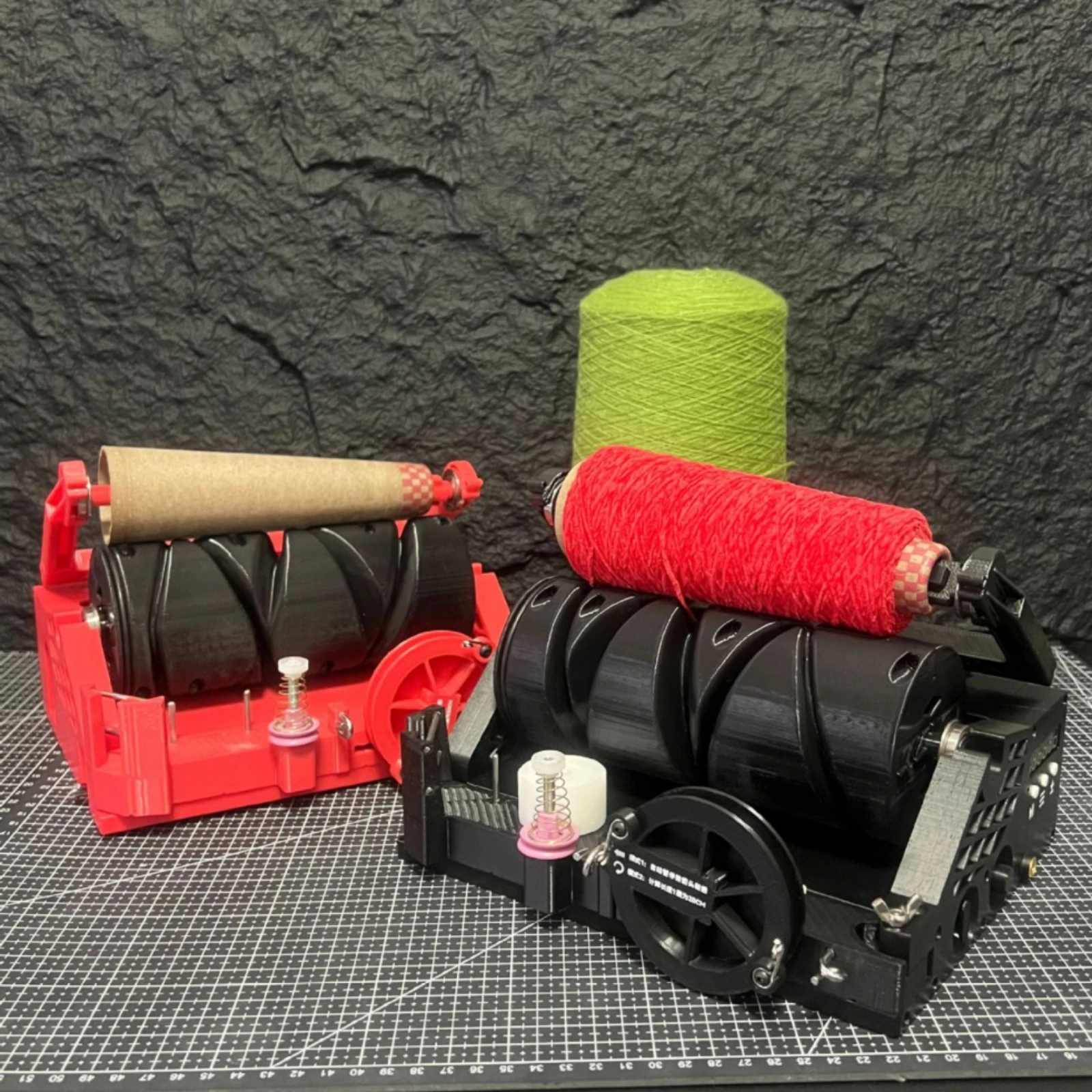 Yarn Winding Machine Desktop Yarn Winder Tool Tangle-Tangle-Preventing Efficient for Crafters, Tufting, Craft Studio