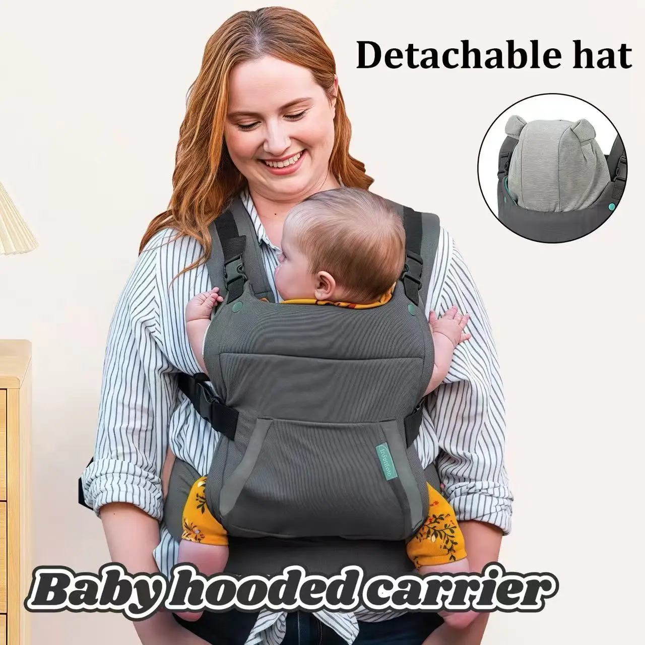 1-piece-multifunctional-hooded-baby-carrier-ergonomic-front-facing-infant-carrier-soft-and-comfortable-polyester-material-detachable-hood-for-warmth-and-wind-protection-suitable-for-babies-to-use-at-home-and-on-travel-trips