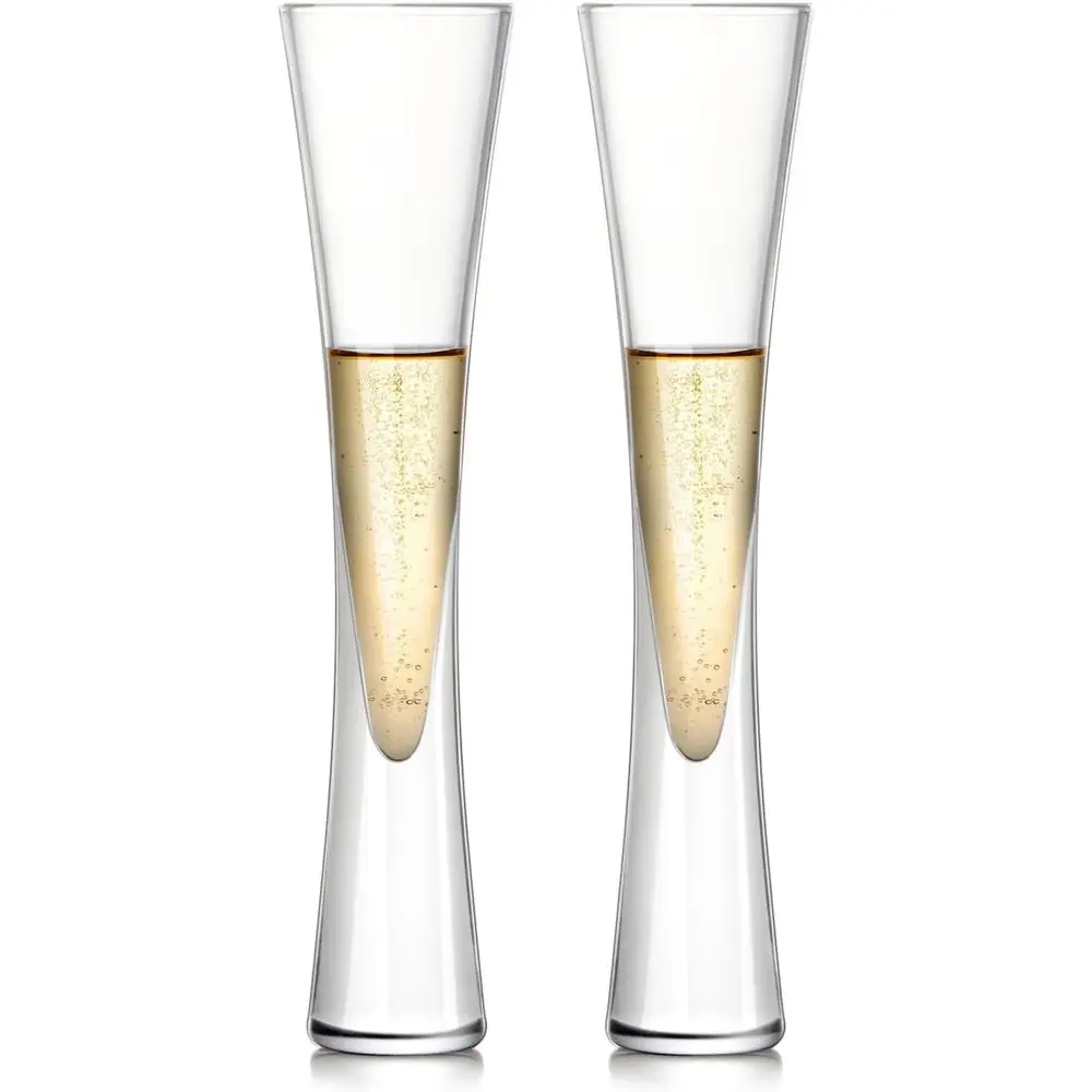 

Бокалы Lutes, ручной работы из прозрачного хрусталя, идеально подходят для свадеб, новоселья, тостов, вечеринок и многого другого.