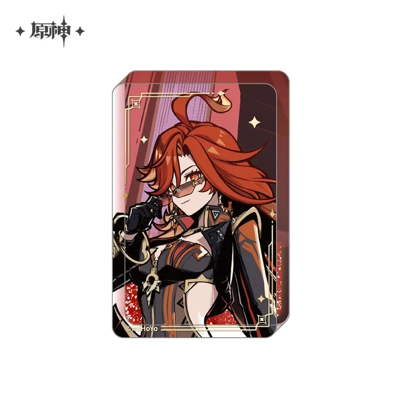 Genshin Impact Official Cosplay Anecdotes Series Acrylic Quicksand Ornament Cartoon and Anime Merchandise and Ornaments 4
