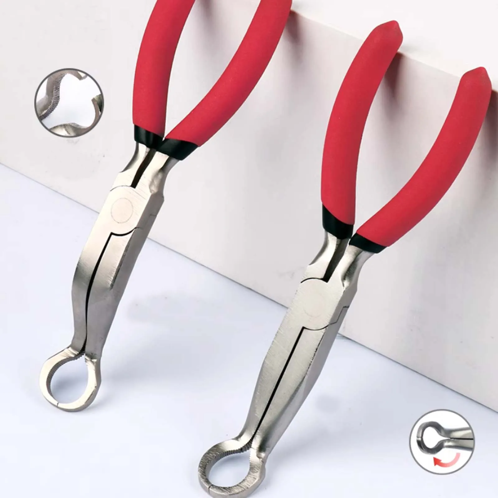 

Automobile Steel Wire Pliers, Cylinder Pressure Wire Spark Plug Clamp High-Voltage Wire Puller