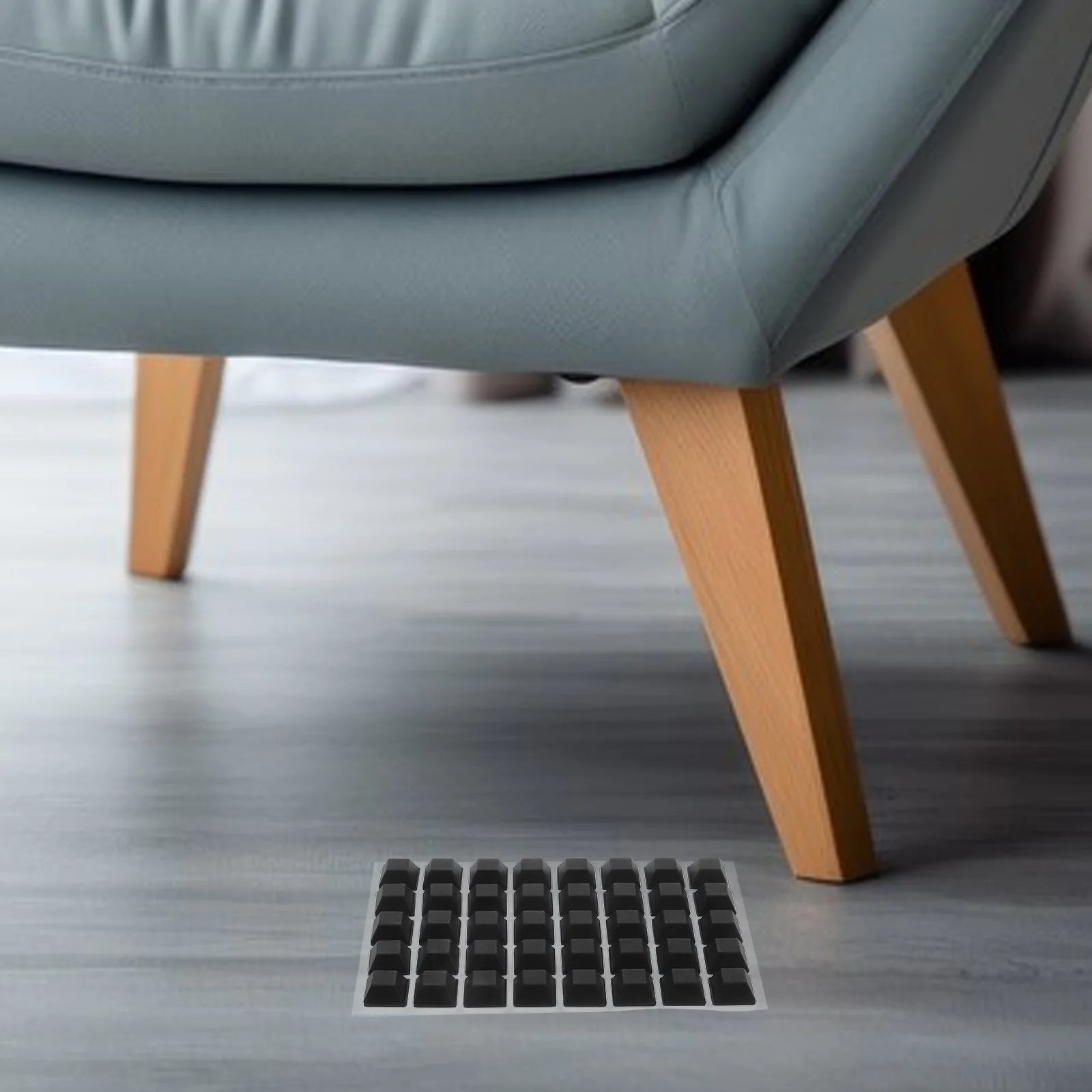 

40pcs Self-Adhesive Feet Anti-Vibration Noise Reduction Floor Protector Sturdy For Tables Chairs Cabinets Stick On Bumper Pads