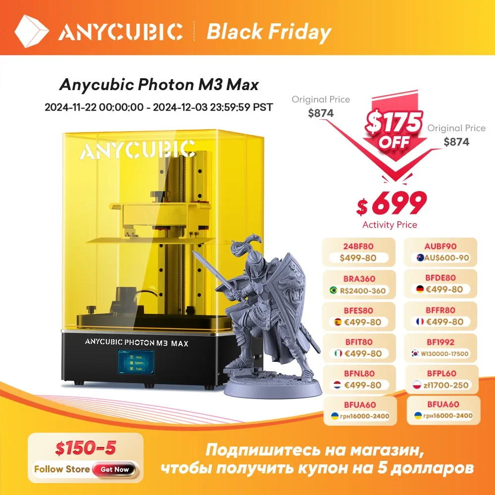 ANYCUBIC Photon M3 Max LCD 3D Printer 13