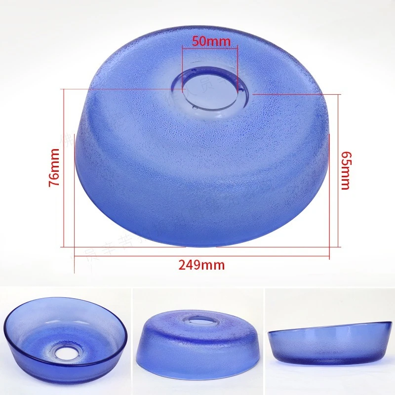 1 Pcs Chair Integrated Machine Accessories, Morita Anle Glass Spittoon Basin, Spitting Basin .Caliber 50mm s view 4