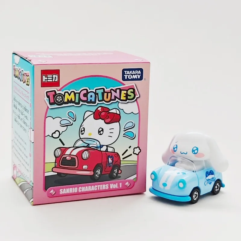 TAKARA TOMY Tomica Sanrio Hello Kitty Kuromi My Melody Alloy Toy Motor Vehicle Diecast Metal Model Gifts
